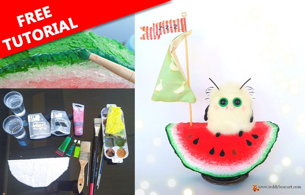 Styrofoam Watermelon Ship Crafting Guide