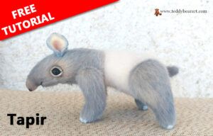 From Pattern to Pal: Your Guide to a Homemade Tapir Plush