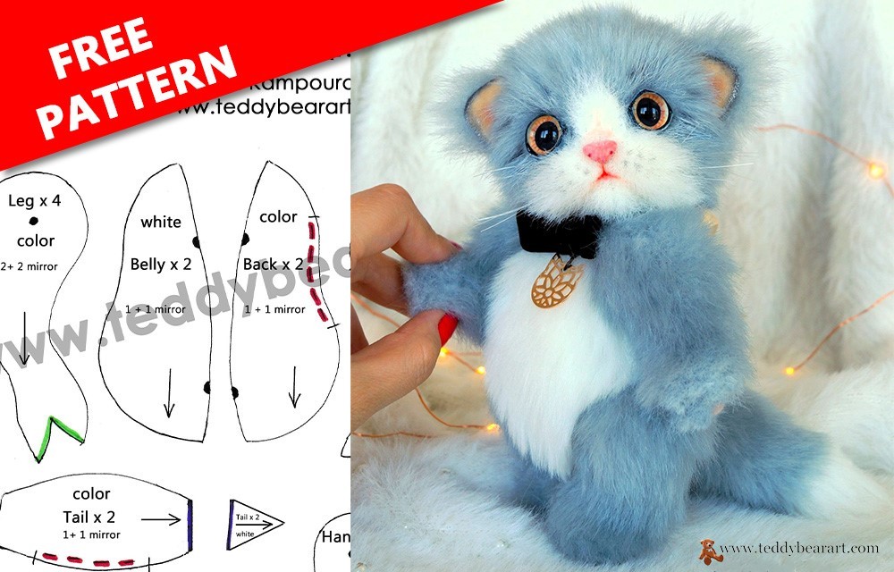 Stuffed Kitten: Introducing Advanced Teddy Bear Patterns