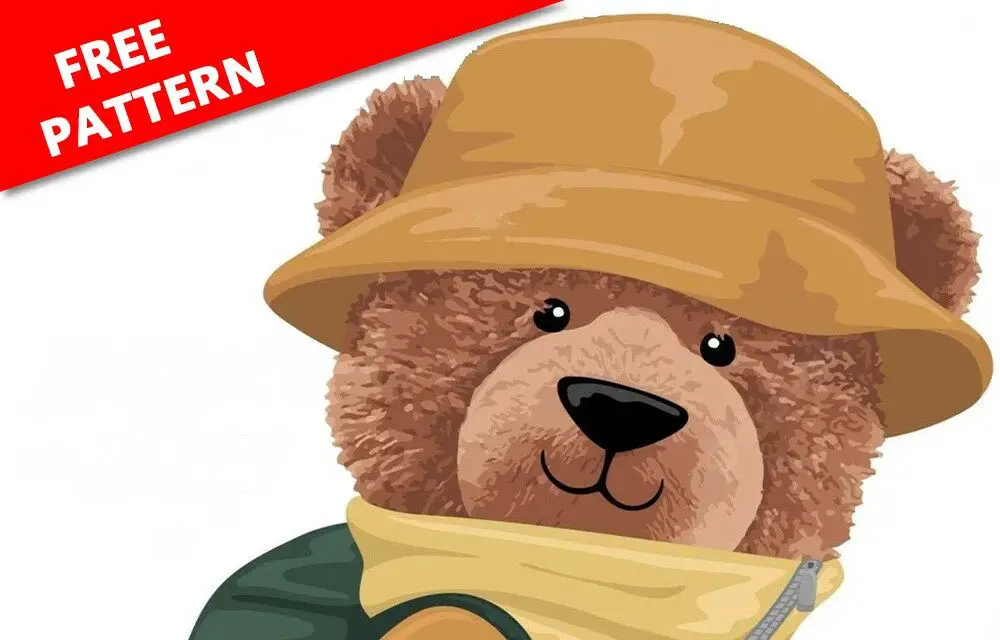 Teddy Bear Clothes Accessories: A Sewing Pattern for a Bucket Hat