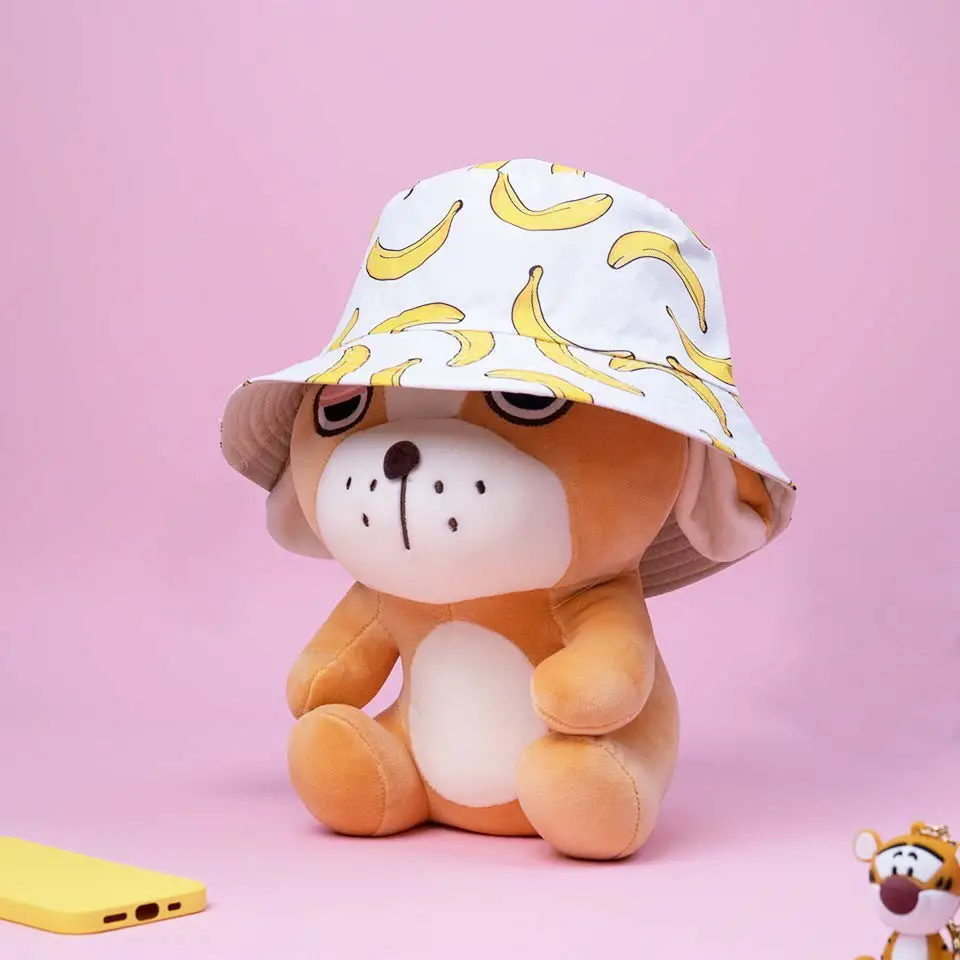 Teddy Bear Clothes Accessories: A Sewing Pattern for a Bucket Hat