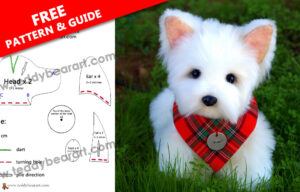 Creating Westie Terrier: Soft Toy Dog Pattern and Guide