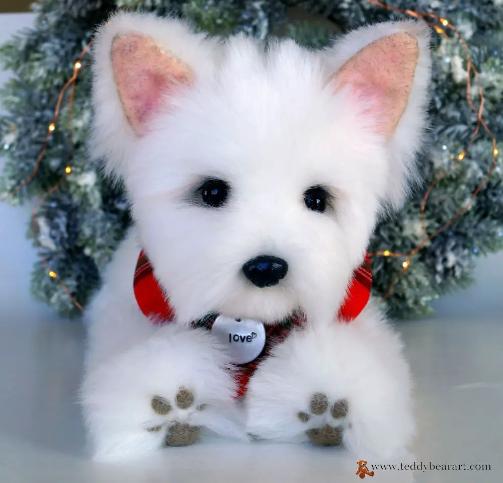 Creating Westie Terrier: Soft Toy Dog Pattern and Guide
