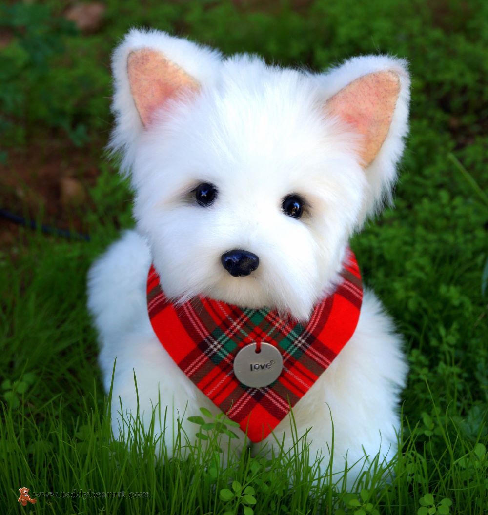Creating Westie Terrier: Soft Toy Dog Pattern and Guide