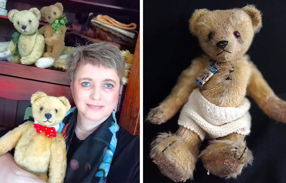 Celebrating 10 Years with Handmade Teddy Bears by Helen Dekker
