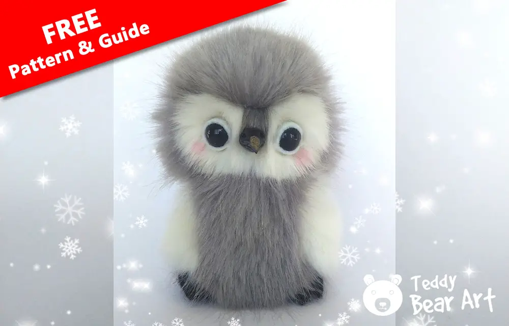 Gift Idea: Handmade Penguin Teddy Using our Free Pattern and Guide