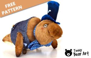 Making Waves: Plush Manatee Sewing Pattern