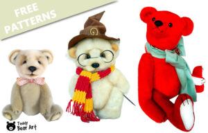 Top 3 Diverse Teddy Bear Sewing Patterns