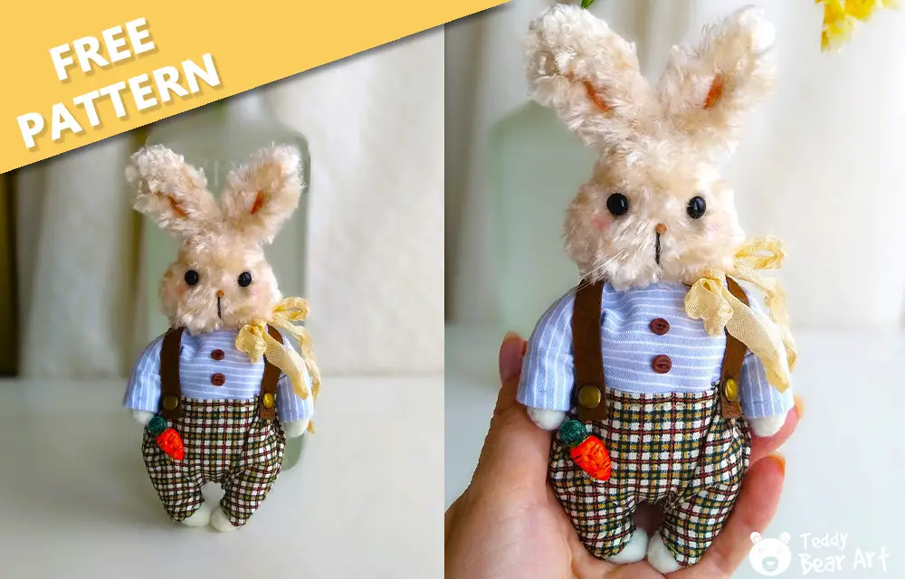 Easy Stuffed Bunny Sewing Pattern: Complete Guide with Outfit Patterns Included