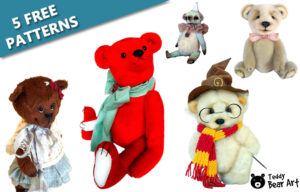 Teddy Bear Mastery: 5 Teddy Bear Patterns for Beginners That Deliver Pro-Level Results