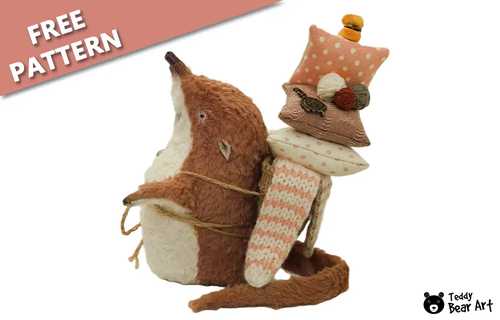 Crafting Cuteness: Russian Desman Stuffed Animal Pattern Revealed!