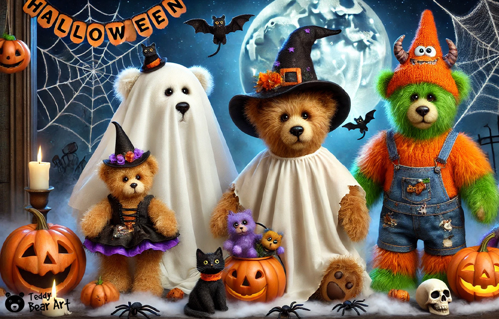 3 Short Funny Halloween Stories from Teddy Bear Makers