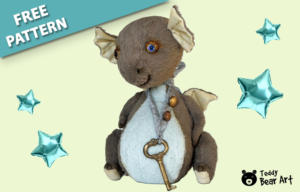 Free Baby Dragon Plush Pattern and Guide