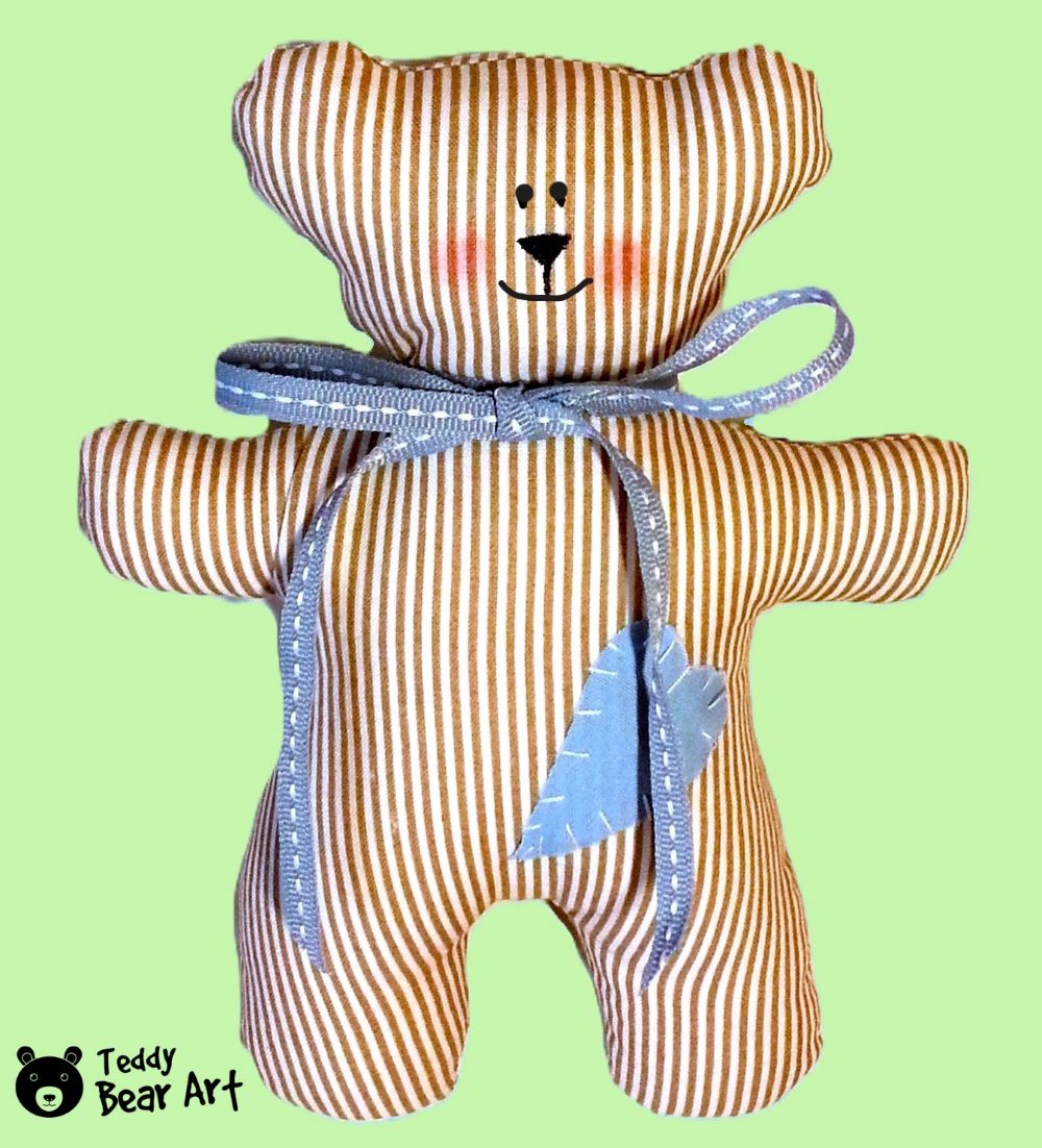 Teddy Bear Sewing Pattern for Beginners: Step-by-Step Guide to Sew Your First Bear