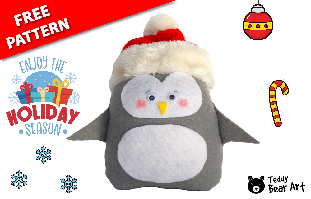 Stuffed Penguin Pattern: DIY Cute Penguin Plush with Felt