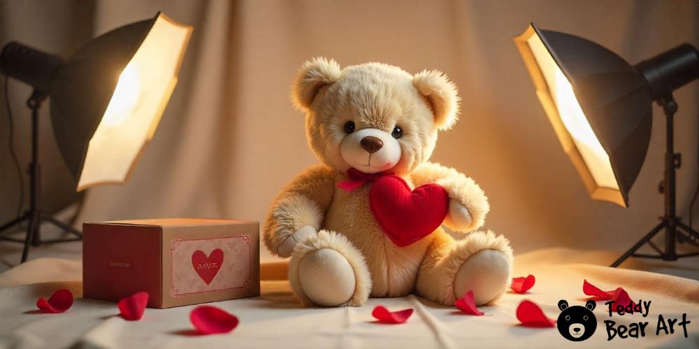 Valentine's Day Teddy Bears: How to Photograph Handmade Creations