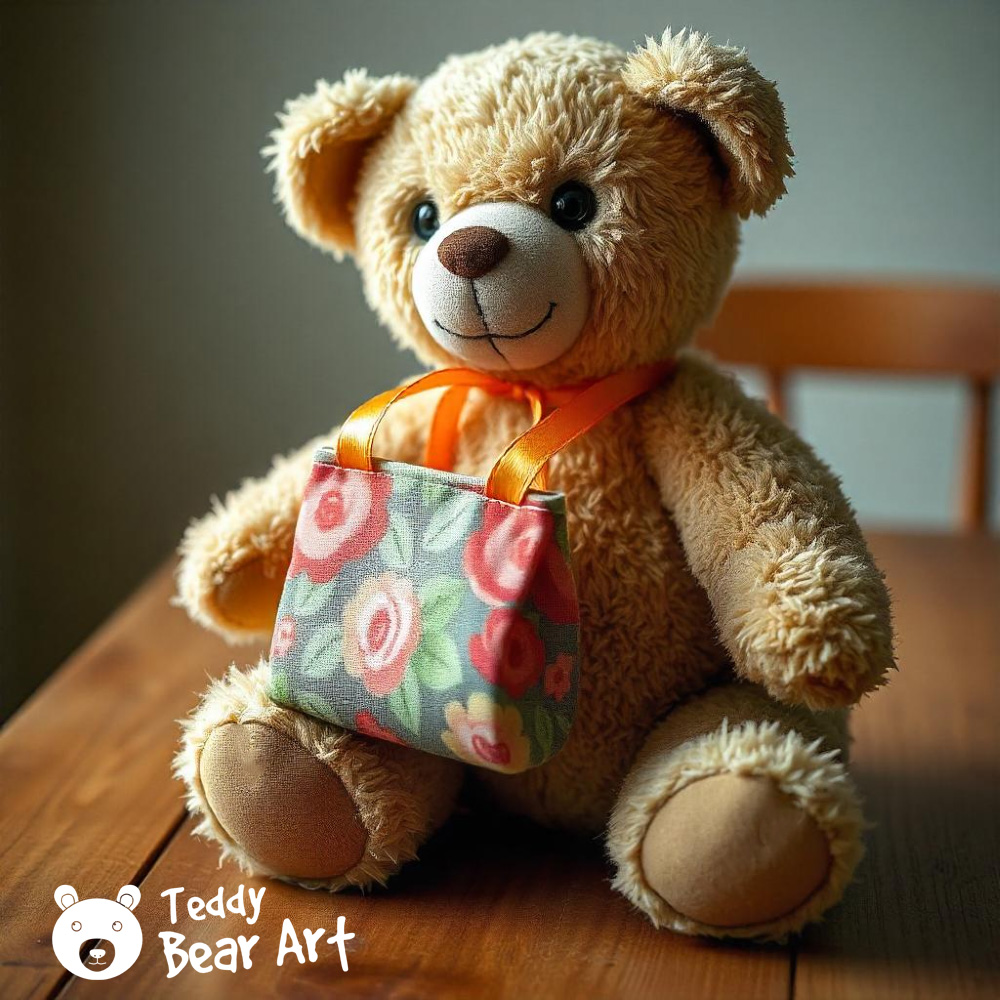 3 Teddy Bear Outfits Ideas: Felt Top Hat, Bag, and Scarf Tutorials