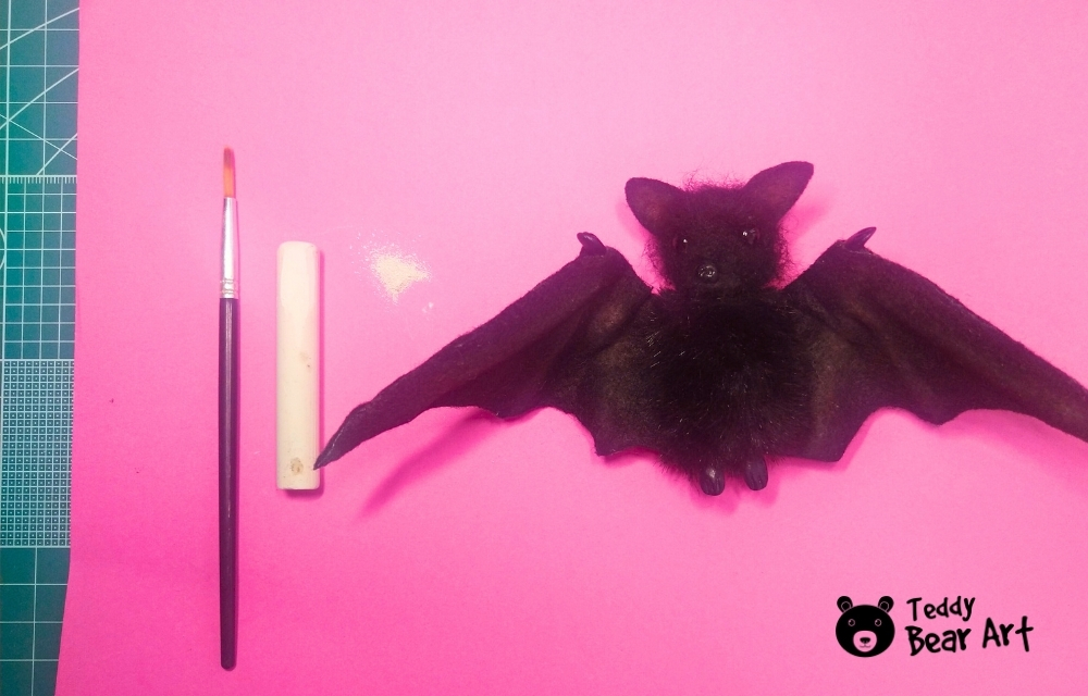 Halloween Crafts for Adults: Plush Bat DIY