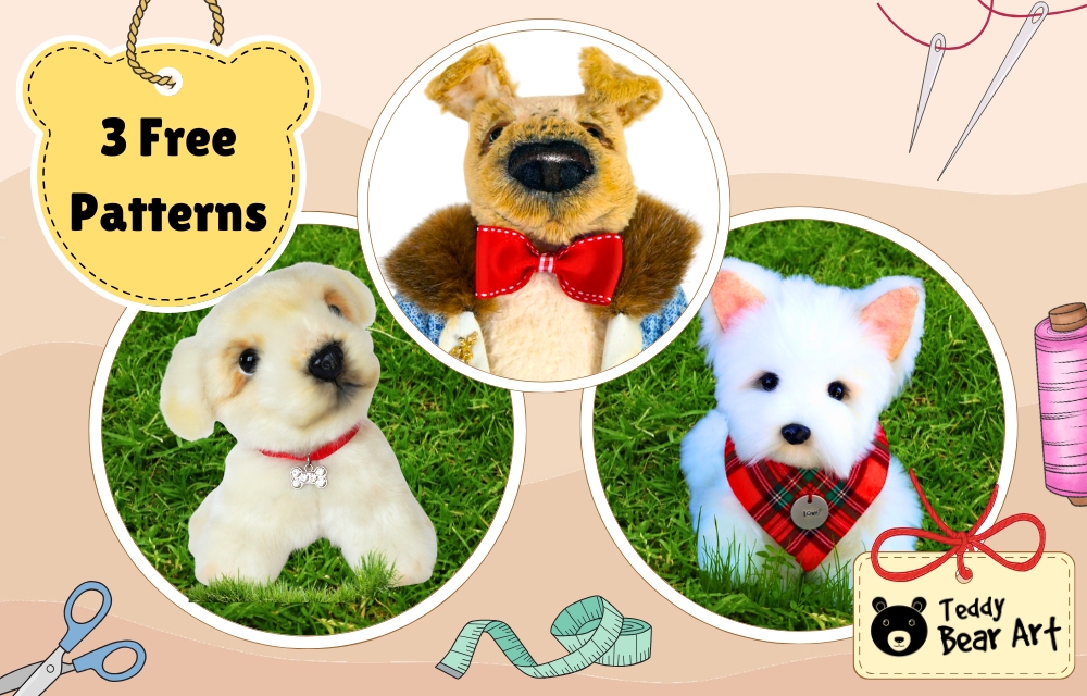3 Dog Sewing Patterns Free Printable