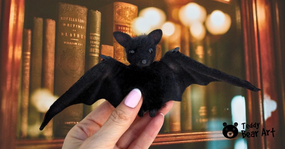 3 Free Soft Toy Sewing Patterns for Bat Plushies
