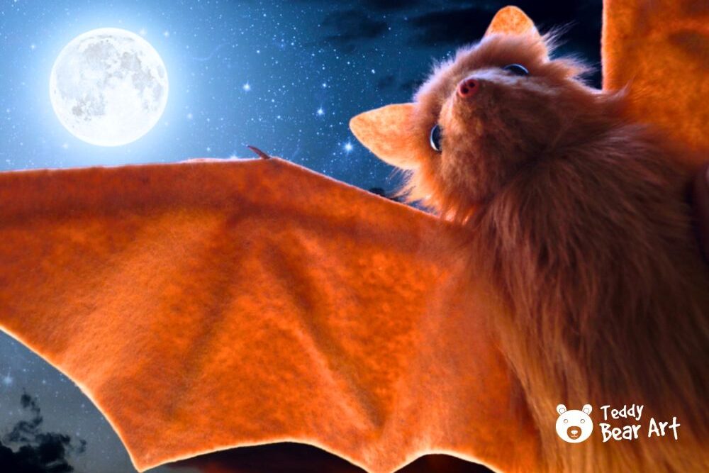8 Free Halloween Sewing Patterns for Stuffed Animals: Bats and Critters
