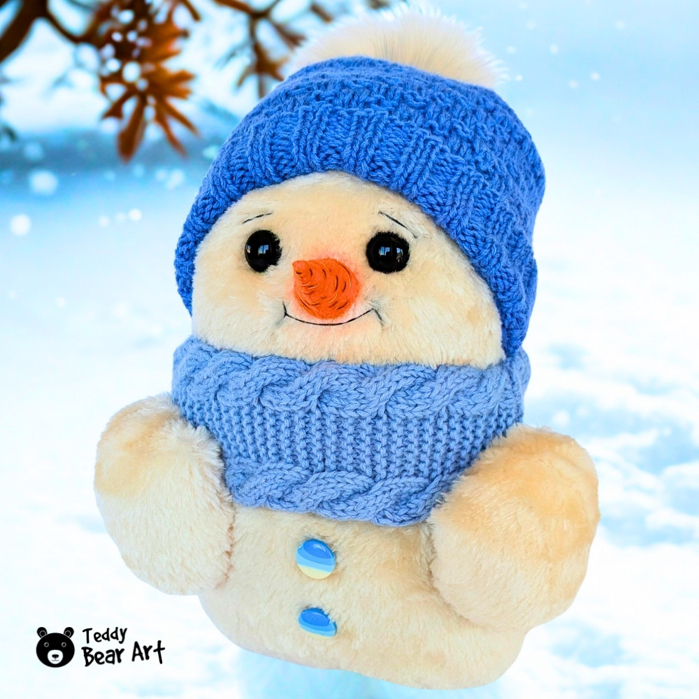 2 Cute Snowmen Patterns to Sew for Winter