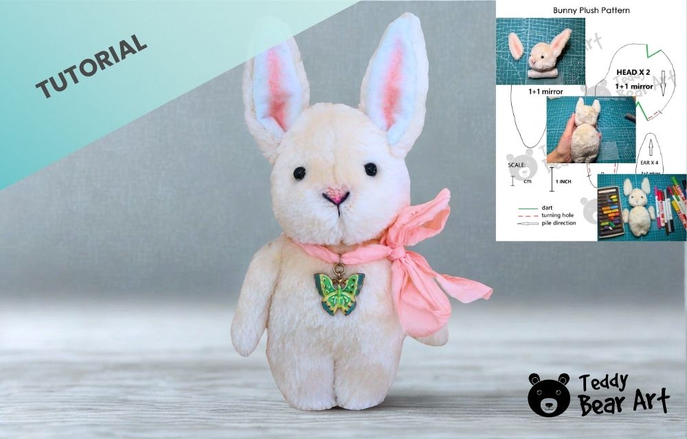 Bunny Stuffed Animal DIY Tutorial With Pictures