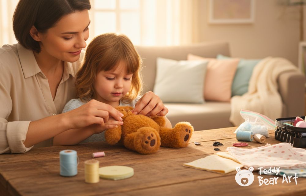 How Teddy Bears Help with Anxiety and Stress