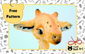 How to Make Giraffe Stuffed Animal with Free Pattern