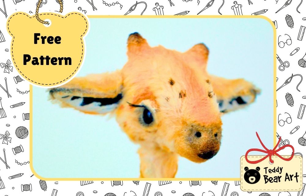 How to Make Giraffe Stuffed Animal with Free Pattern