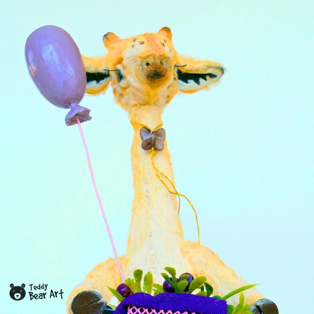 How to Make Giraffe Stuffed Animal with Free Pattern