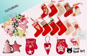 6 Easy Christmas Sewing Projects for Teddy Bear Makers