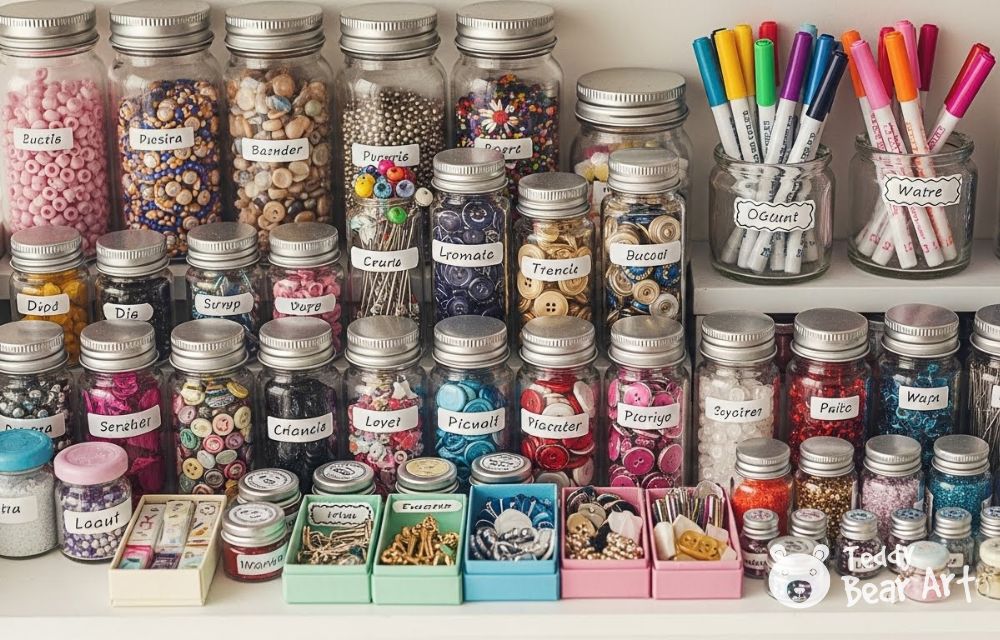 7 Clever Craft Materials Storage Solutions