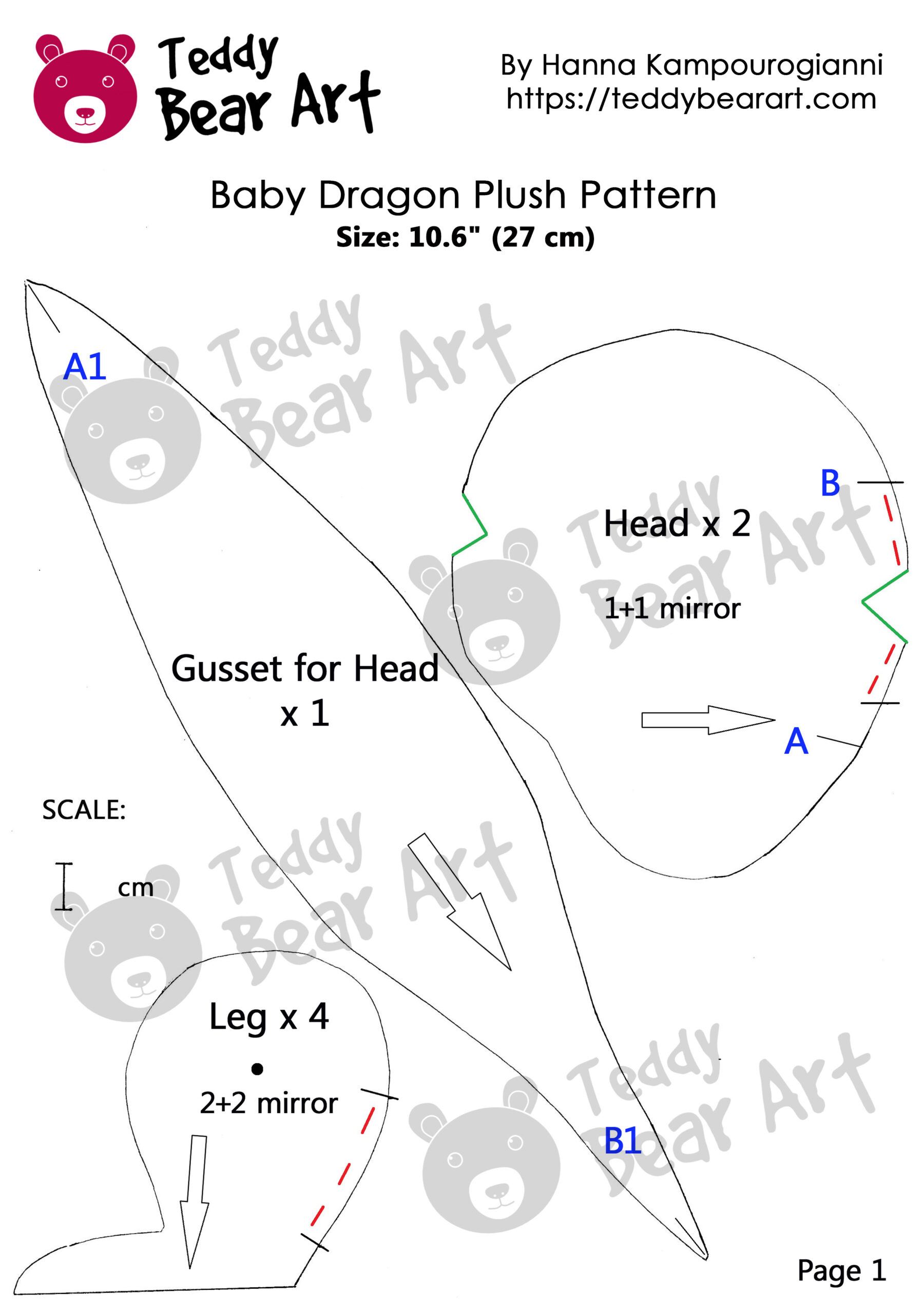 7 Free Plush Sewing Patterns