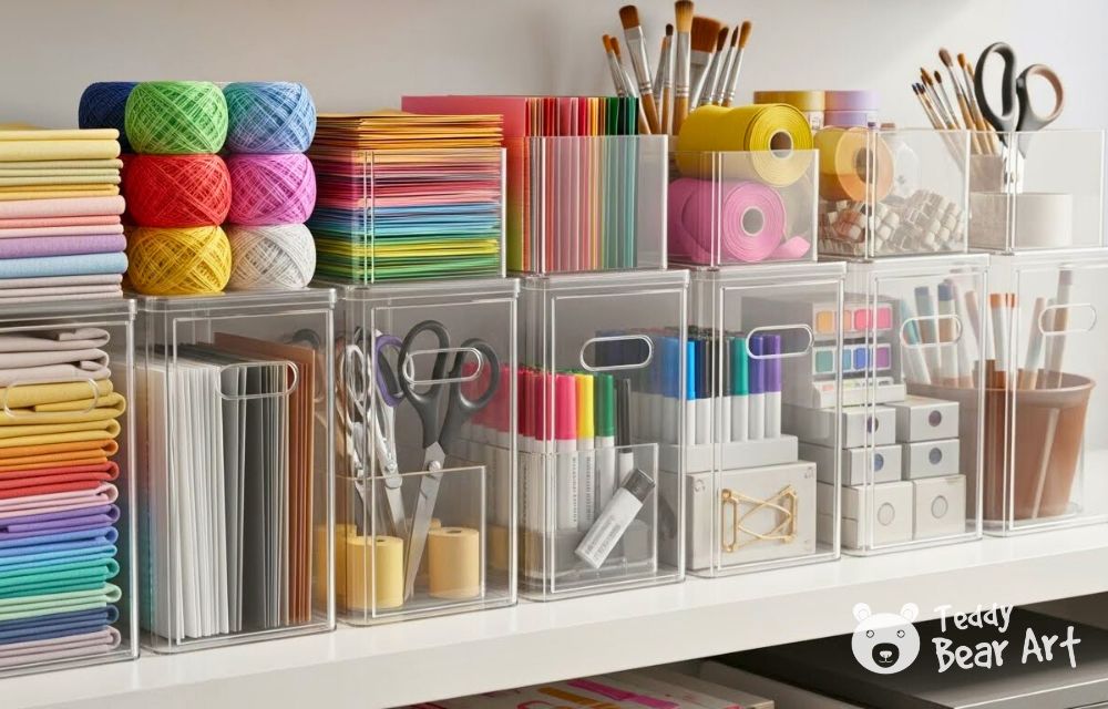 7 Clever Craft Materials Storage Solutions