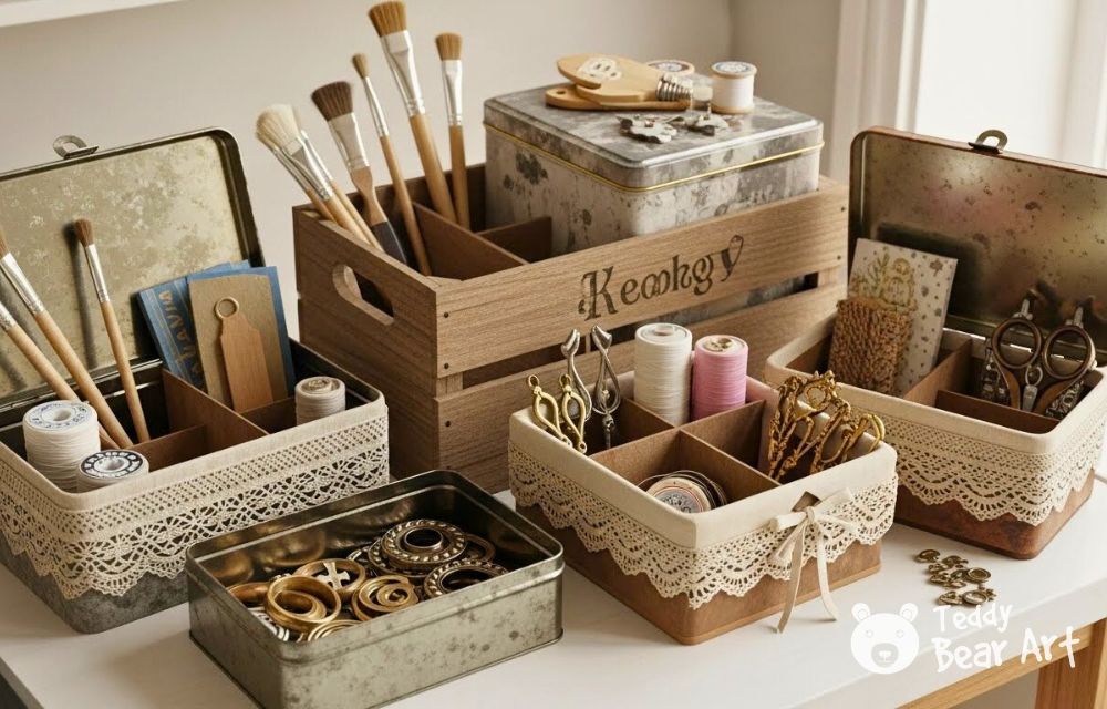 7 Clever Craft Materials Storage Solutions