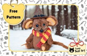 Free Cute Mouse Plush Pattern to Sew
