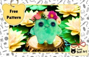 Free Frog Plush Sewing Pattern with an Easy Tutorial