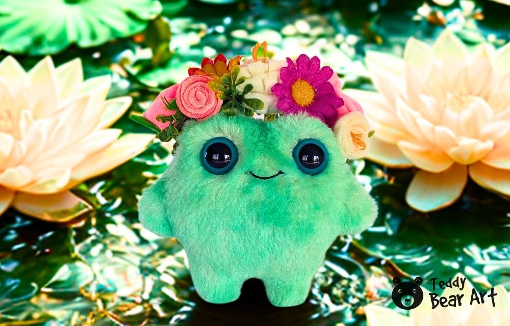 Free Frog Plush Sewing Pattern with an Easy Tutorial