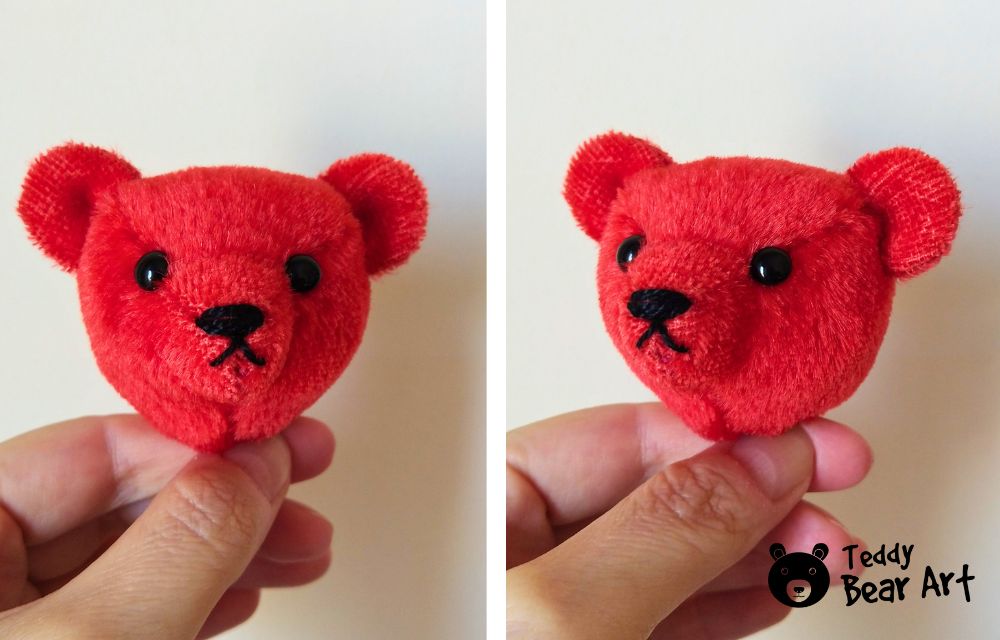 Step-by-Step Mohair Teddy Bear Making Tutorial with Photos