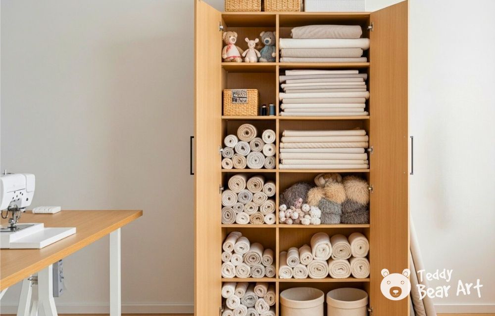 10 Creative Craft Storage Cabinet Ideas for Teddy Bear Makers