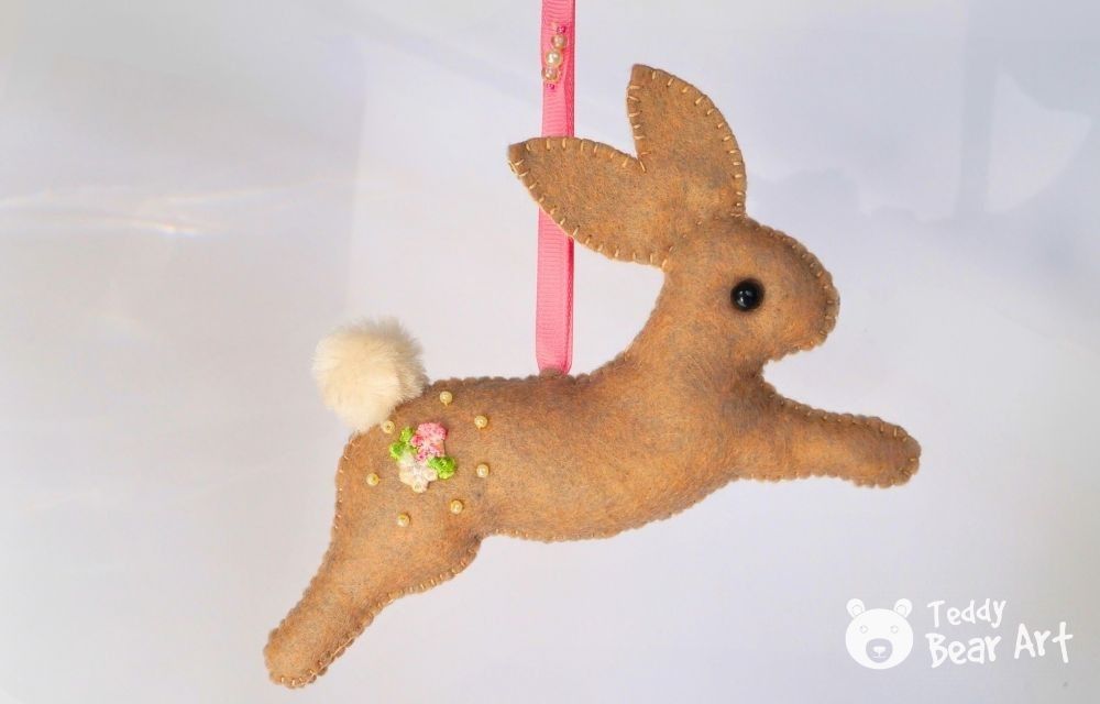 2 Easy Felt Rabbit Sewing Patterns Free Download
