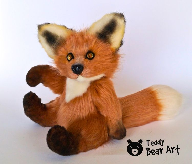 How to Sew a Fox Teddy Bear – Free Pattern and Step-by-Step Tutorial