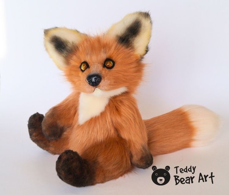 How to Sew a Fox Teddy Bear – Free Pattern and Step-by-Step Tutorial