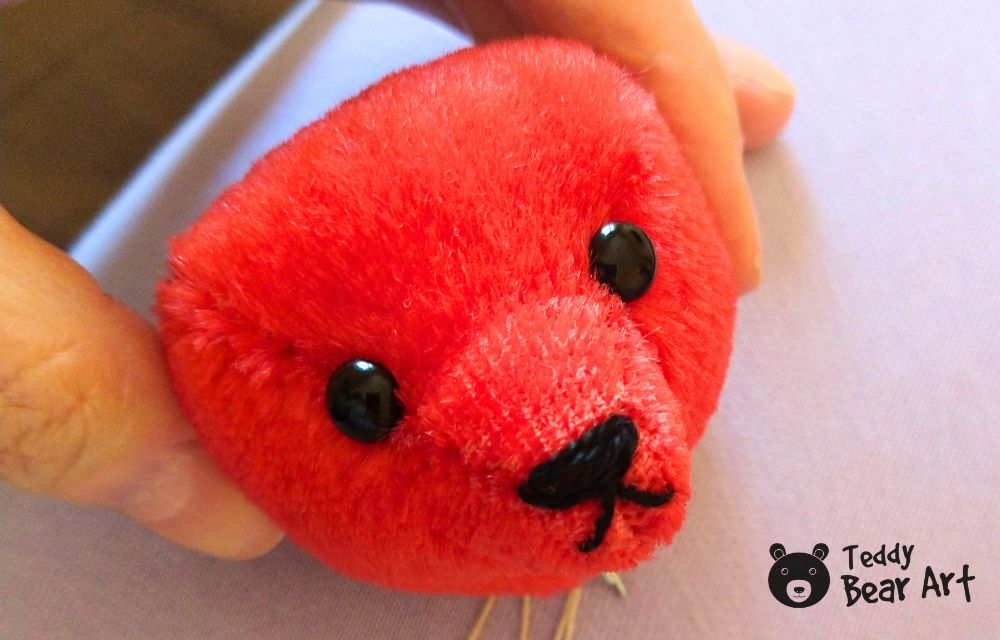 Step-by-Step Mohair Teddy Bear Making Tutorial with Photos