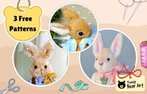 3 Free Bunny Stuffed Animal Patterns High Quality