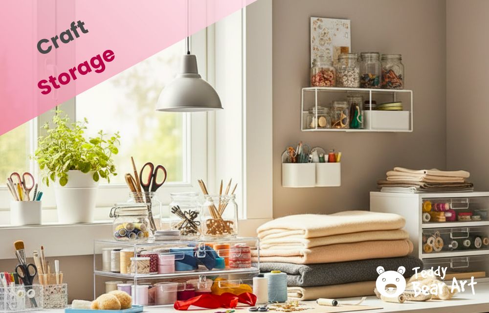 7 Clever Craft Materials Storage Solutions