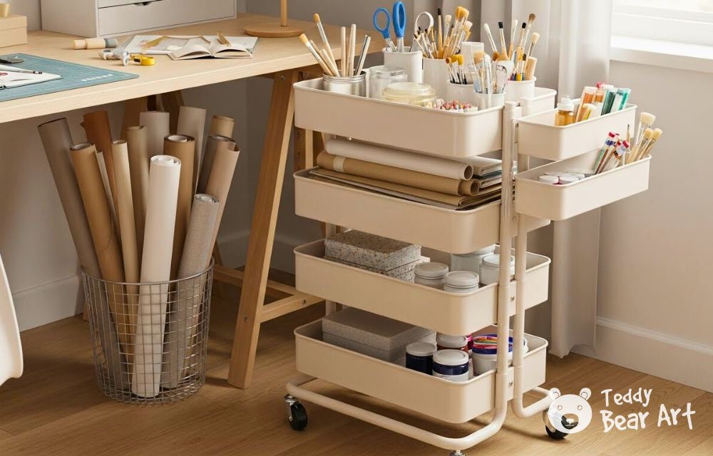 7 Clever Craft Materials Storage Solutions