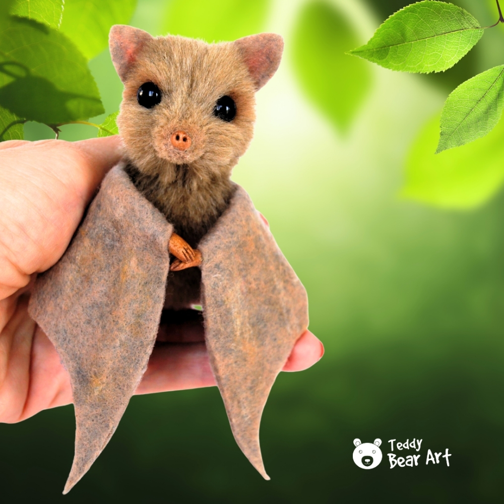 Free Bat Plush Sewing Pattern