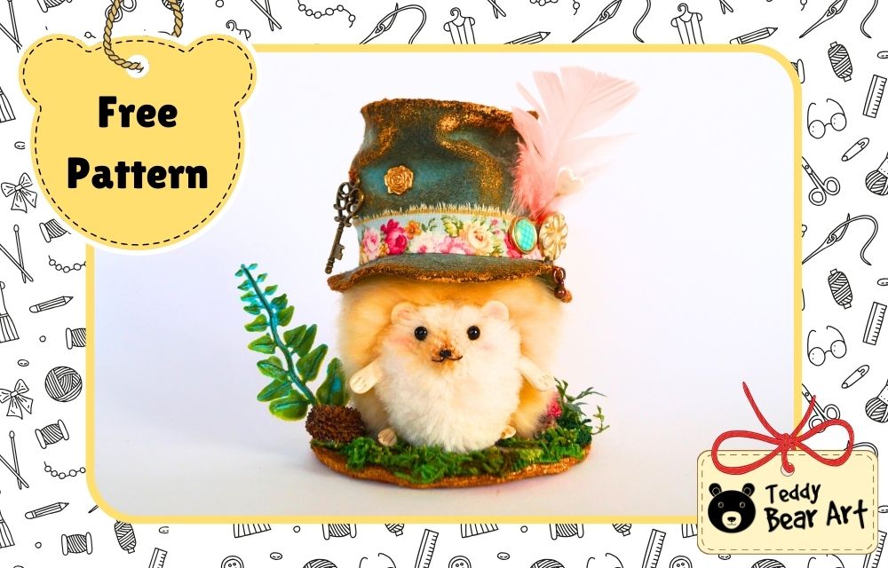 Free Cute Hedgehog Plush Pattern